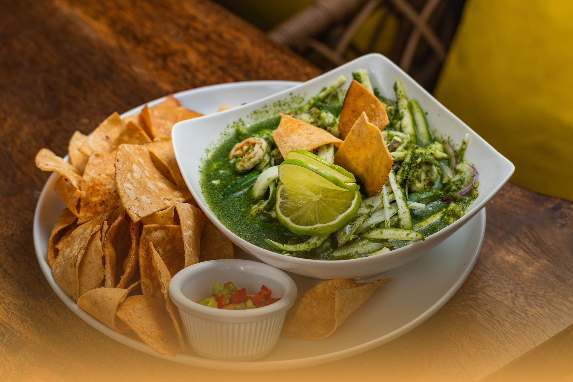 Shrimp Agua Chile in Belize: 5 Reasons This Fresh & Bold Dish Stands Out - The Hive Lounge Shrimp Agua Chile
